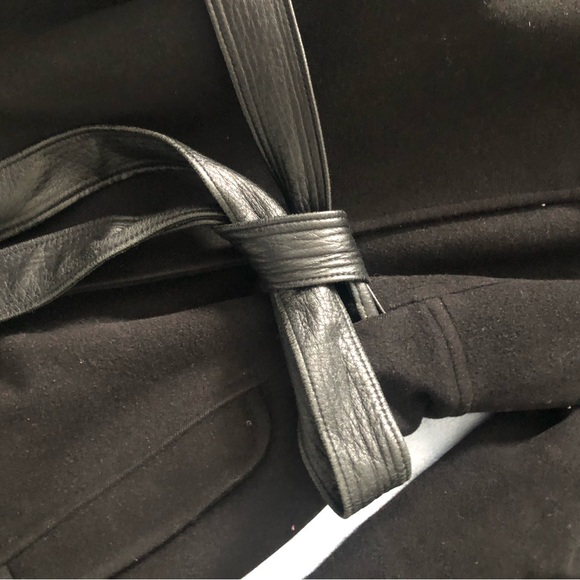 Winter Dress Coat. Black. Size 10 - Picture 3 of 6